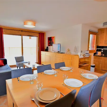 Pieds Des Pistes A St Martin De Belleville, 3 Pieces, Terrasse, Garage, Services Hoteliers Inclus - Fr-1-452-135 شقة *